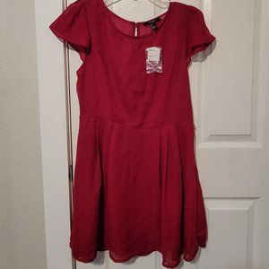 Forever 21 Burgundy short dress